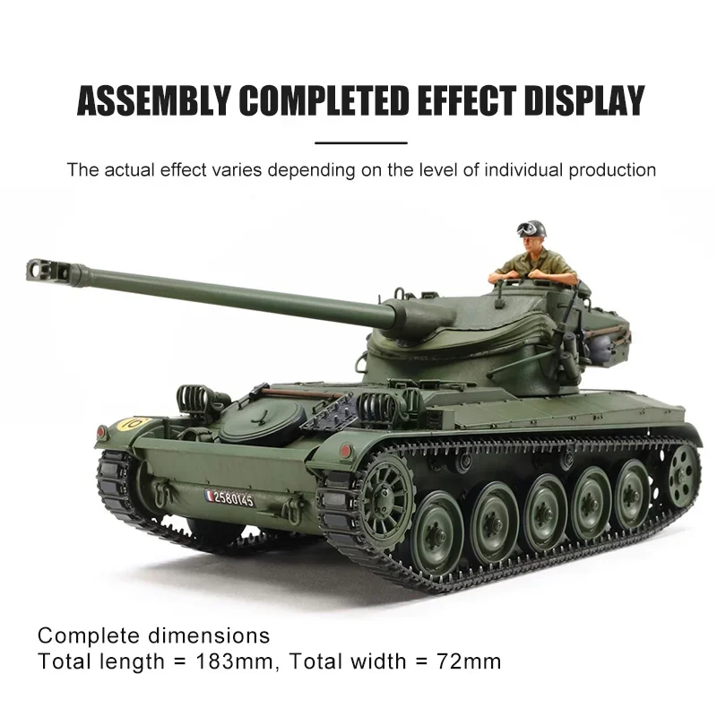 TAMIYA Assembled Tank Model Kit 35349 French Light Tank AMX-13 1/35