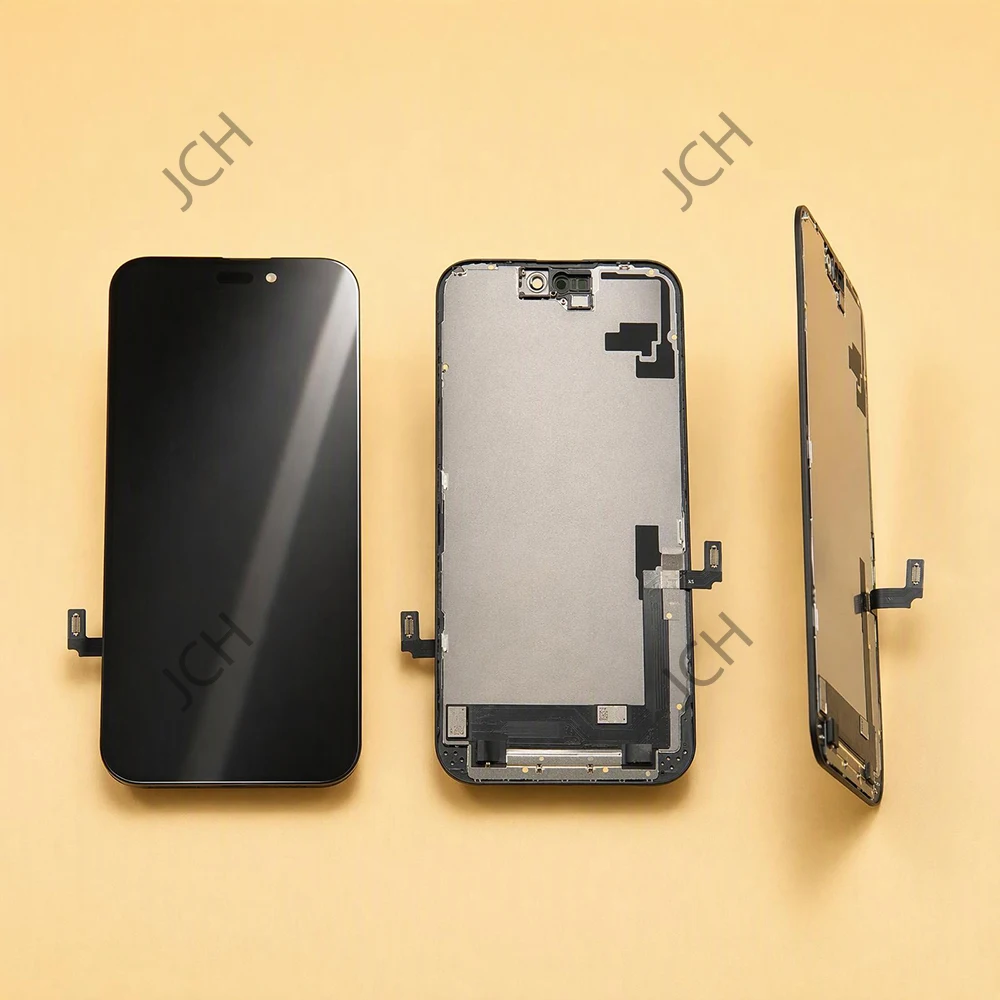 LCD-Display für iPhone 16, 16 Plus, 16 Pro Max, 16E, inklusive Touchscreen, Ersatz-Incell-Display, Digitalisierer und True-Tone-Funktion mit Face ID. – Detail 4