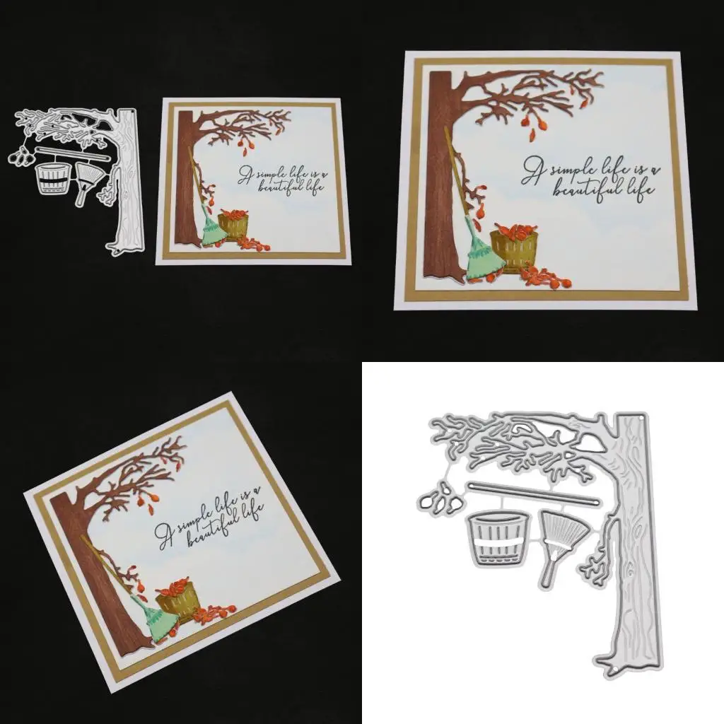 Autumn Cutting Dies Embossing Molds Metal Die Cut for Scrapbooking Card Scrapbook Decoration Cut Molds high quality