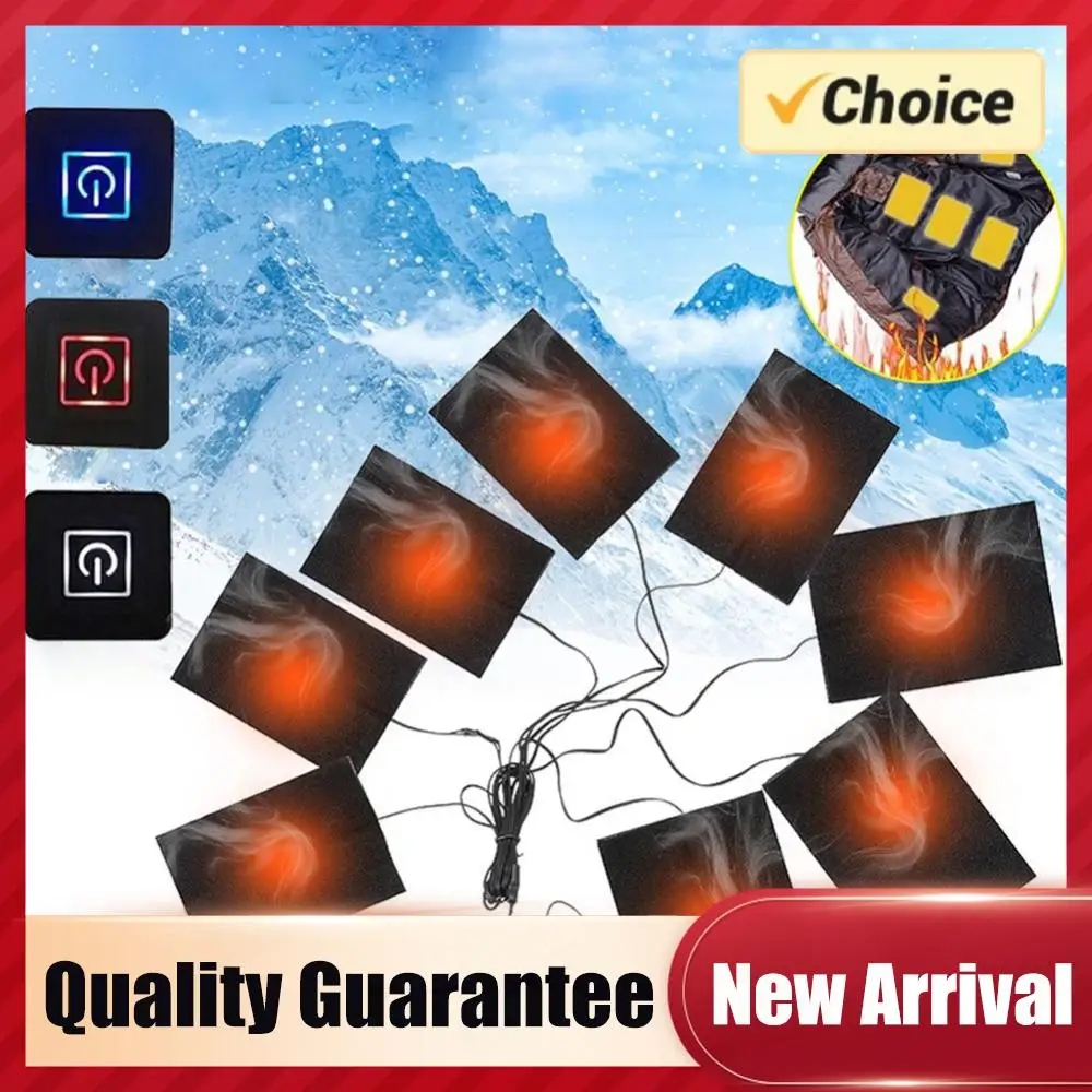 

Трехуровневый электрический нагреватель для одежды, водонепроницаемый, с USB-подогревом, для зимнего кемпинга, походов, катания на лыжах и велосипеде