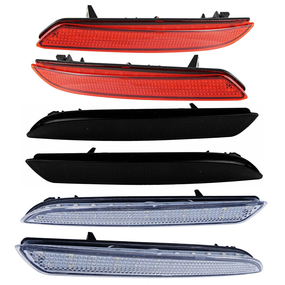 2 X Red Lens Led Bu…