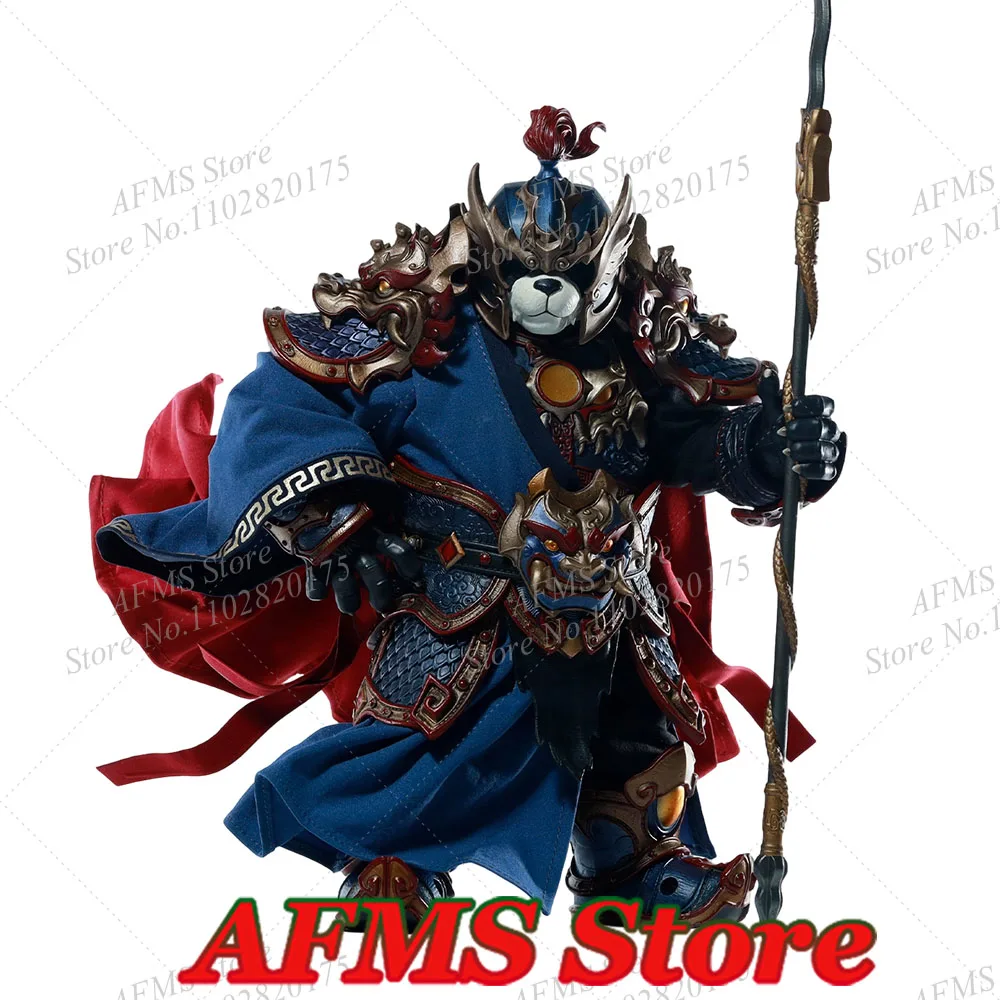 METYTOYZ 1/10 Scale Collectible Figure Panda Man Chinese Style Hanfu Robe Cloak Clothes Fit 7Inch Action Figure Soldier