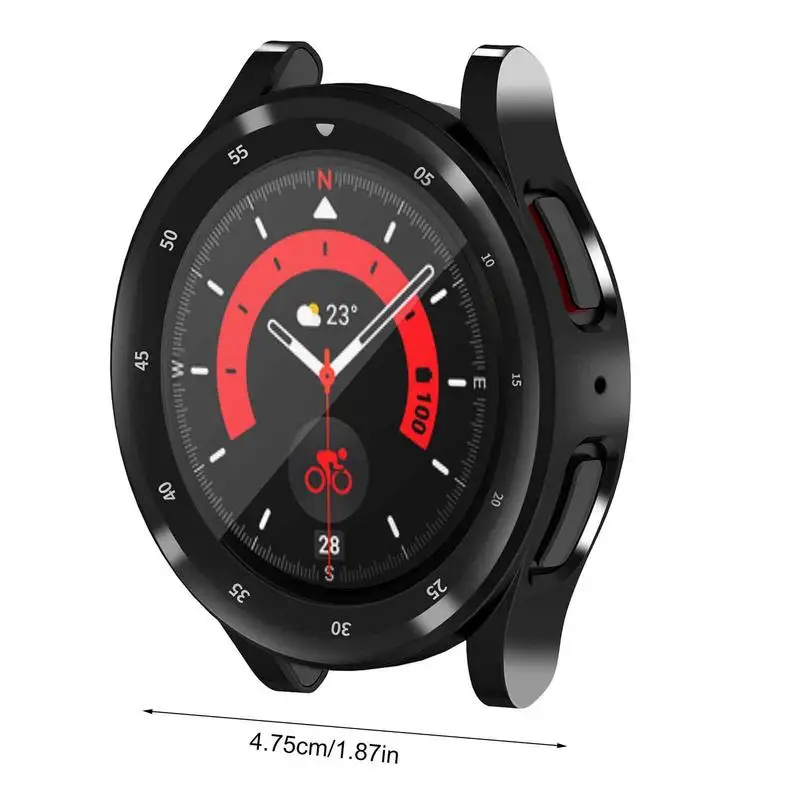 サムスンギャラクシー5プロ用保護ケース,サムスンギャラクシーウォッチ5プロ用電話ケース,45mm