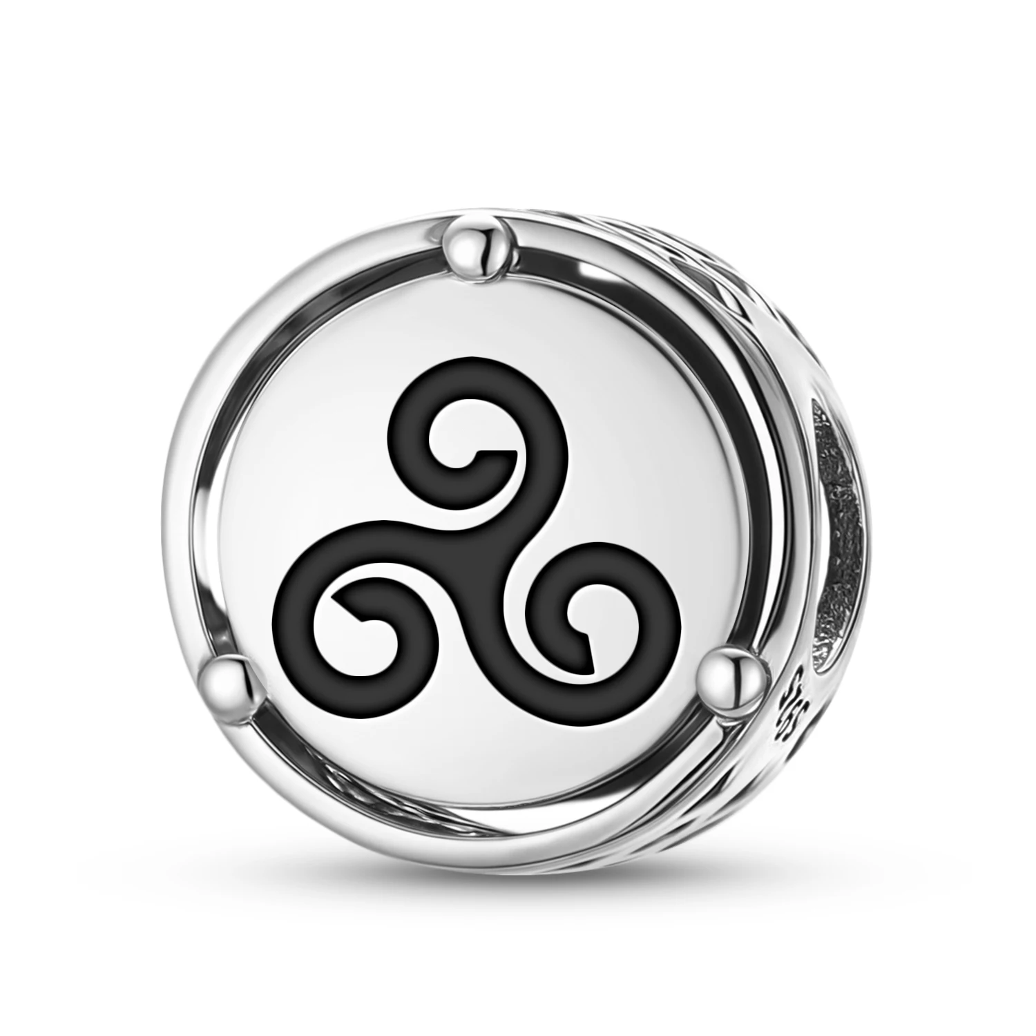 

Кельтский узел Triskeles Love, стерлинговое серебро 925, символ, подвеска, подходит для оригинального браслета, ювелирные изделия своими руками, аксессуары, семейная бусина