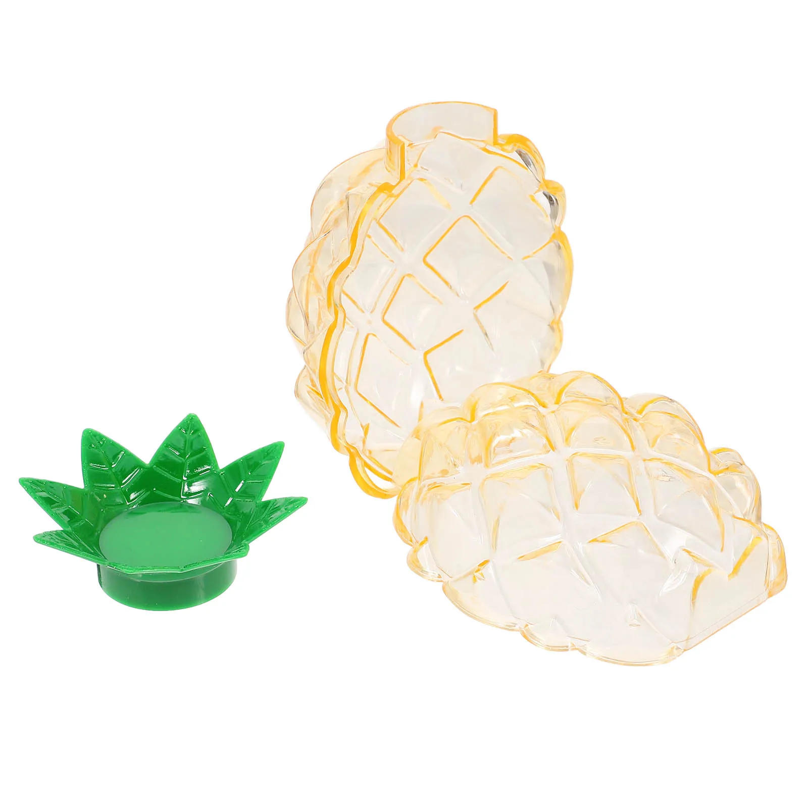 

12Pcs Pineapple Candy Boxes Plastic Candy Storage Containers Wedding Party Favor Boxes Fruit Decorations Pineapple Decorations