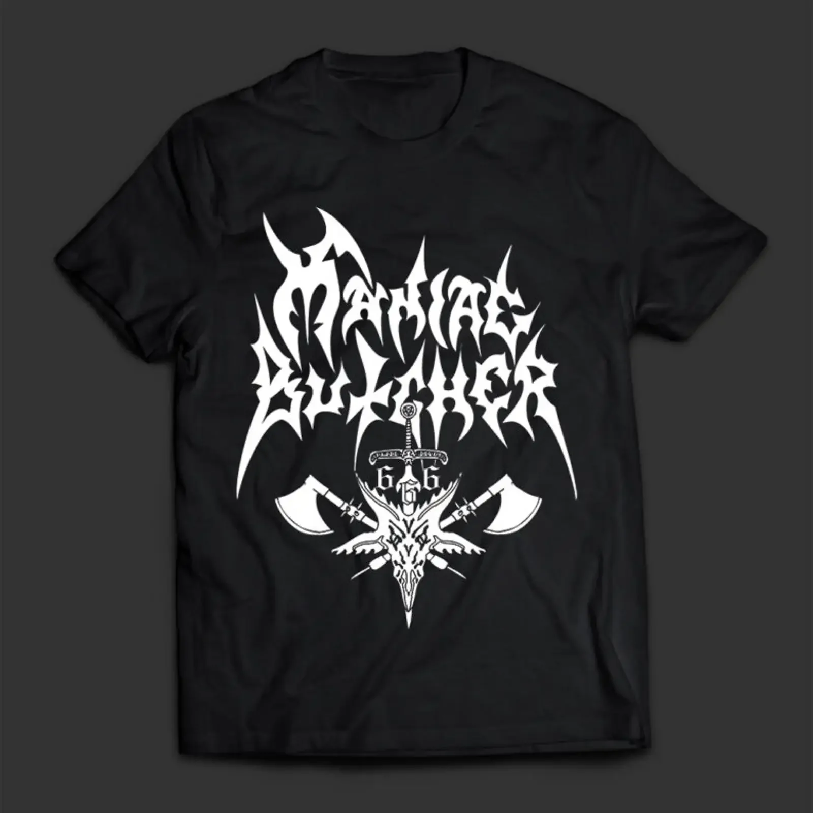 MANIAC BUTCHER Epitaph w backprint MERCH T SHIRT LONGSLEEVE HOODIE vintage Washed Soft Casual Top For Everyday Wear fashion