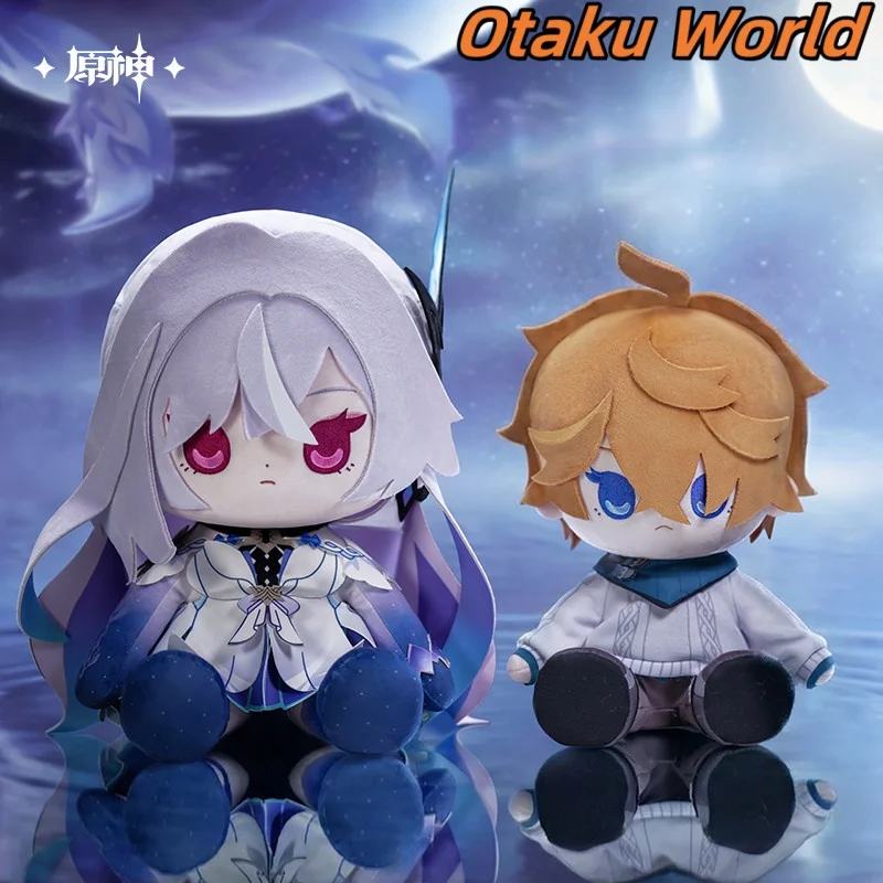 

Genshin Impact Official Merch mihoyo, оригинальная аутентичная подушка Skirk Tartaglia, карнавальный костюм, подарок на Хэллоуин