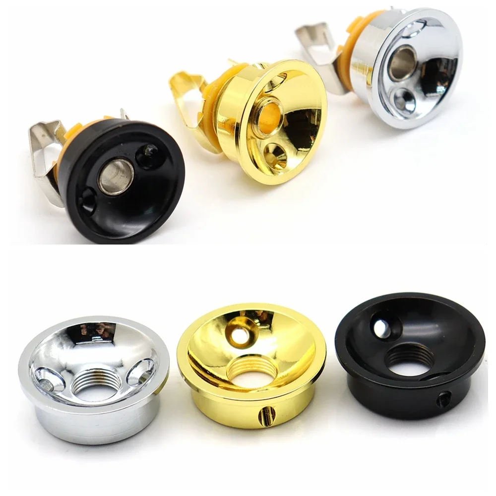 

Разъем для электрогитары, металлический разъем, вилка, выходная пластина для электрогитары TL с винтами