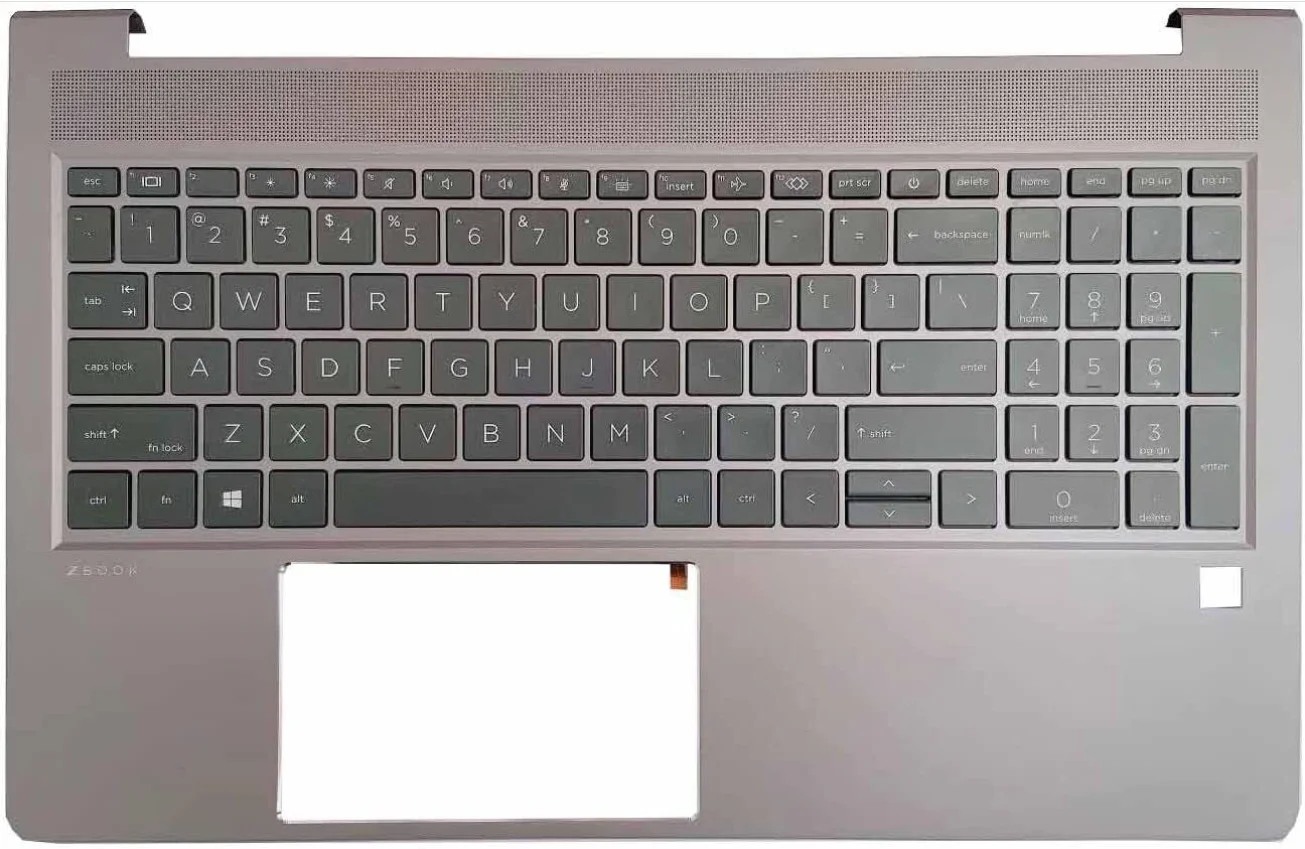 

M26112-001 New For ZBook Power G7 G8 Palmrest Upper Case US Backlit Keyboard