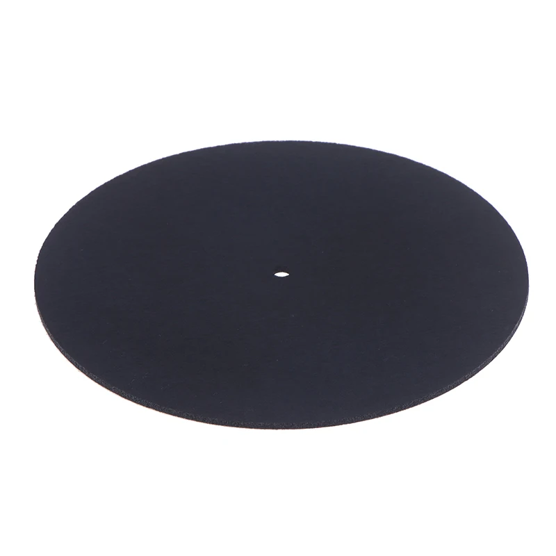 High Quality Black Felt Turntable Vinyl Record Pad LP Anti-slip Protection Mat 3mm Thick For LP Vinyl Record Players Accessories