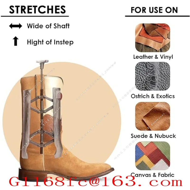 Professional Cast Aluminum Combination Boot Support for Relieving Tightness in Ankles and Calves