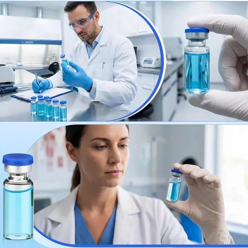 20/50/80/100/200pcs 3ml Clear Injection Glass Vial with Plastic-Aluminium Cap Transparent Glass Bottle Glass Containers