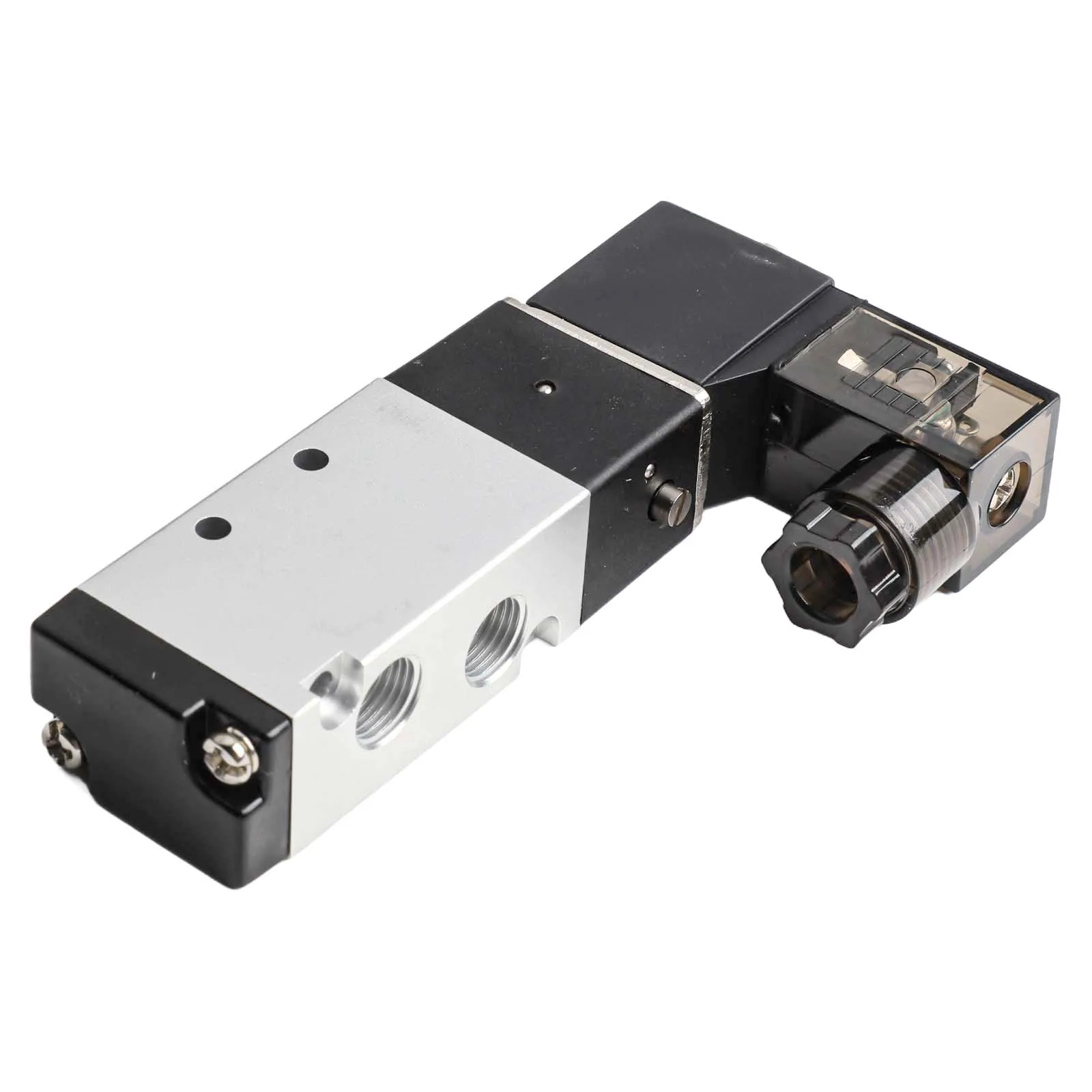 

Efficient and Smooth Control with 4V11006 5 Way 2 Position PT18 Inch DC 24V Pneumatic Electric Solenoid Air Valve