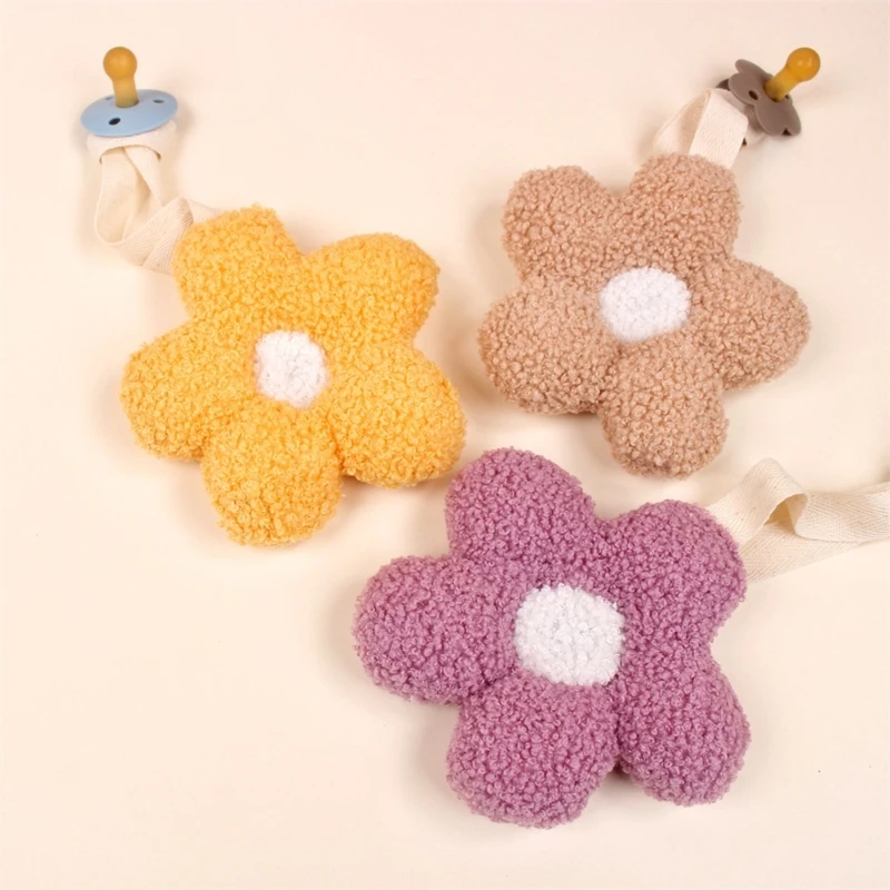 Cute Flower Pacifier Pendant Practical Pacifier Pendant Decorative Baby Pacifier Ornament Comfort Styles for Your Infant A2UB