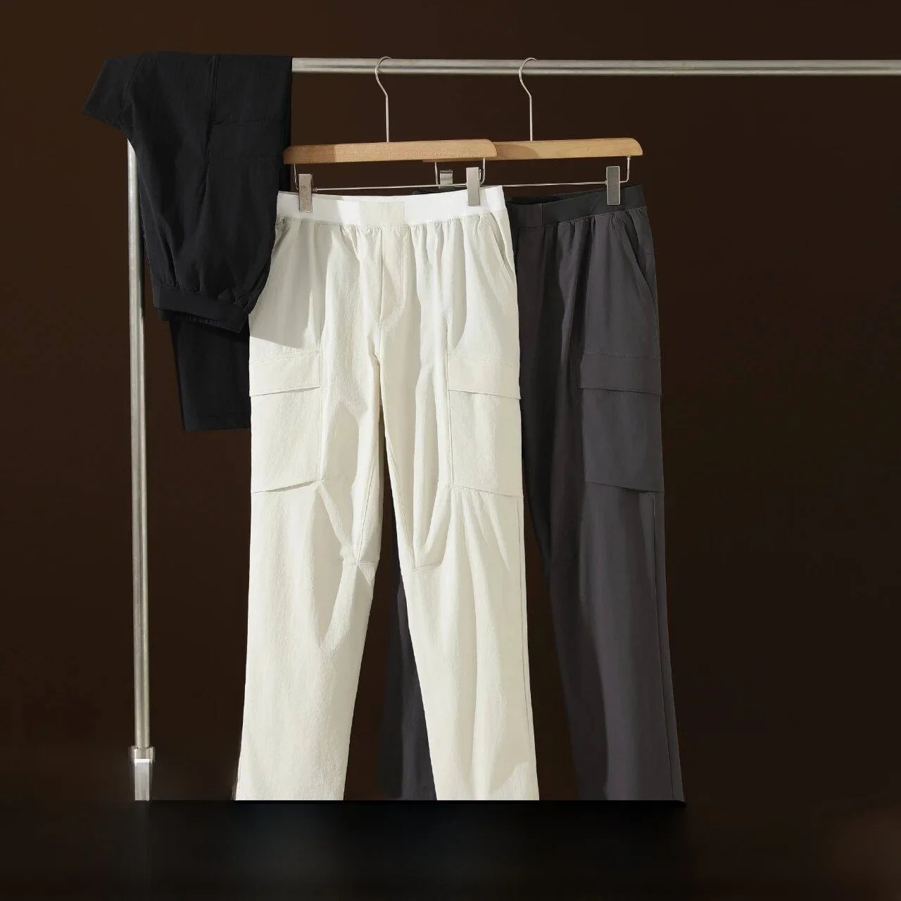 

Мужские ветрозащитные дышащие повседневные брюки для поездок на работу на открытом воздухе, износостойкие функциональные прямые брюки с защитой от царапин