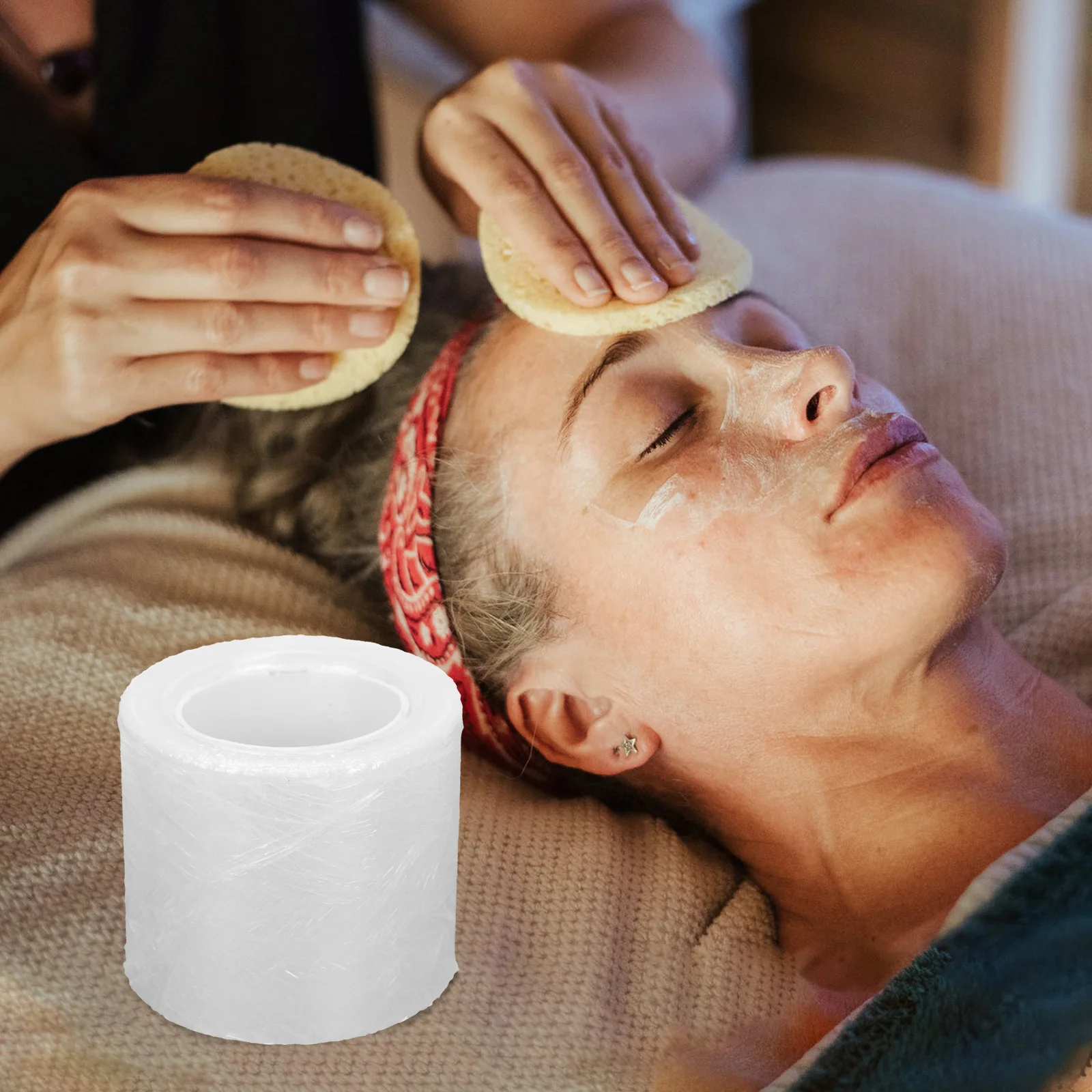 3 rollos de delineador de cejas, película protectora elástica suave para salón, uso doméstico, eliminación de pestañas, envoltura adhesiva, tatuajes, maquillaje de labios