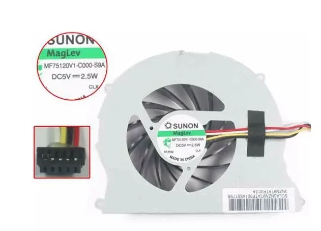 

New Original Laptop CPU Cooling Fan For Acer ZN9 All in one Cooler fan KSB0505HB -9K79 MF75120V1-C000-S9A DC05V