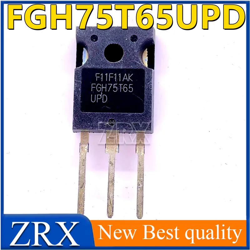 5Pcs/Lot FGH75T65UPD new imported spot TO-247 650V75A In Stock