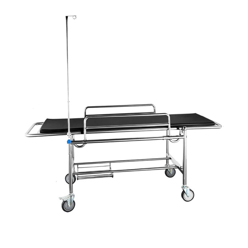 Wholesale Hospital Patient Transfer Stretcher Trolley with Mattress and Wheels