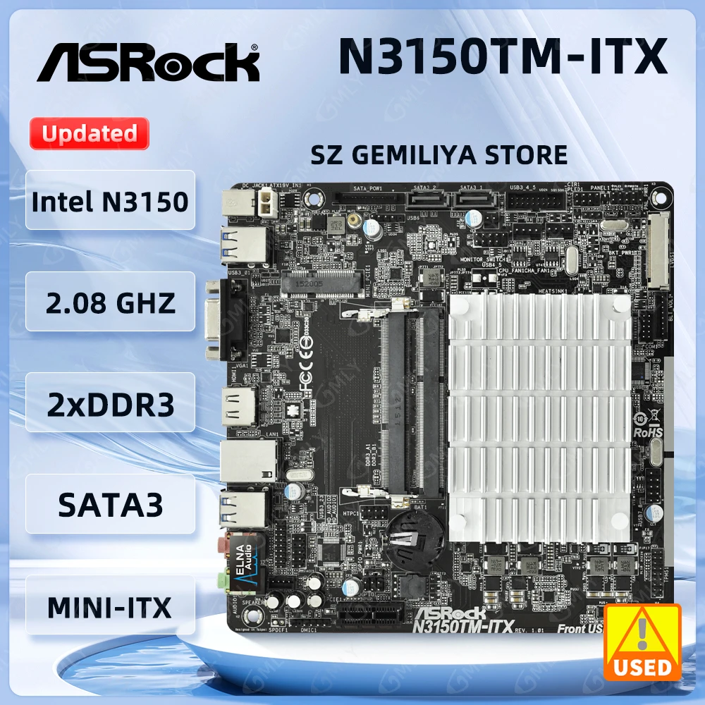 Asrock N3150TM-ITX … - image