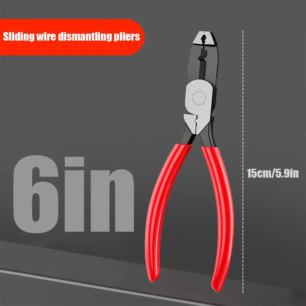 1pc Screw Removal Pliers Anti-Slip Jaws For Quick Extraction Of Damaged/Stuck/Rusty Screw Hand Tool