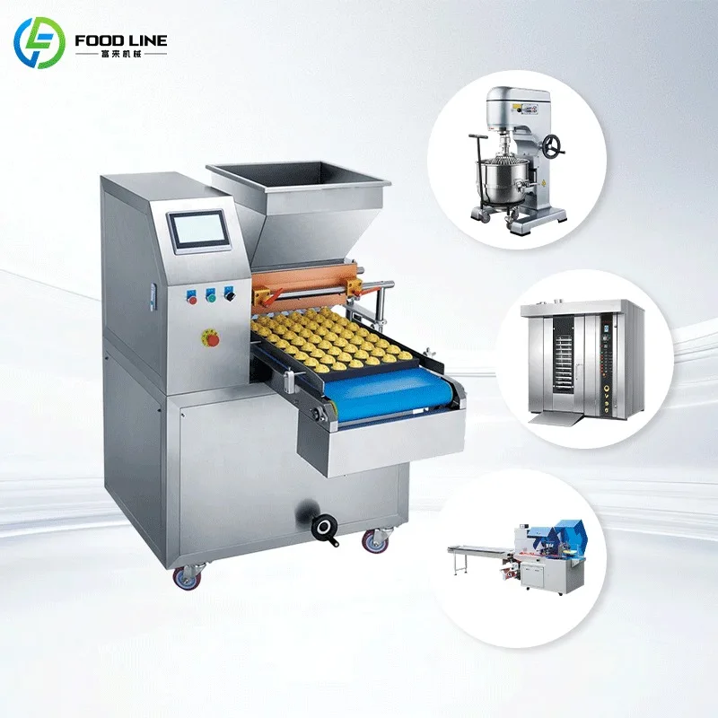 Customized Commercial Biscuit Cookie Machine for Bakery Full Automatic Cookie Form Press Maker Machine Biscuit Forming Machine
