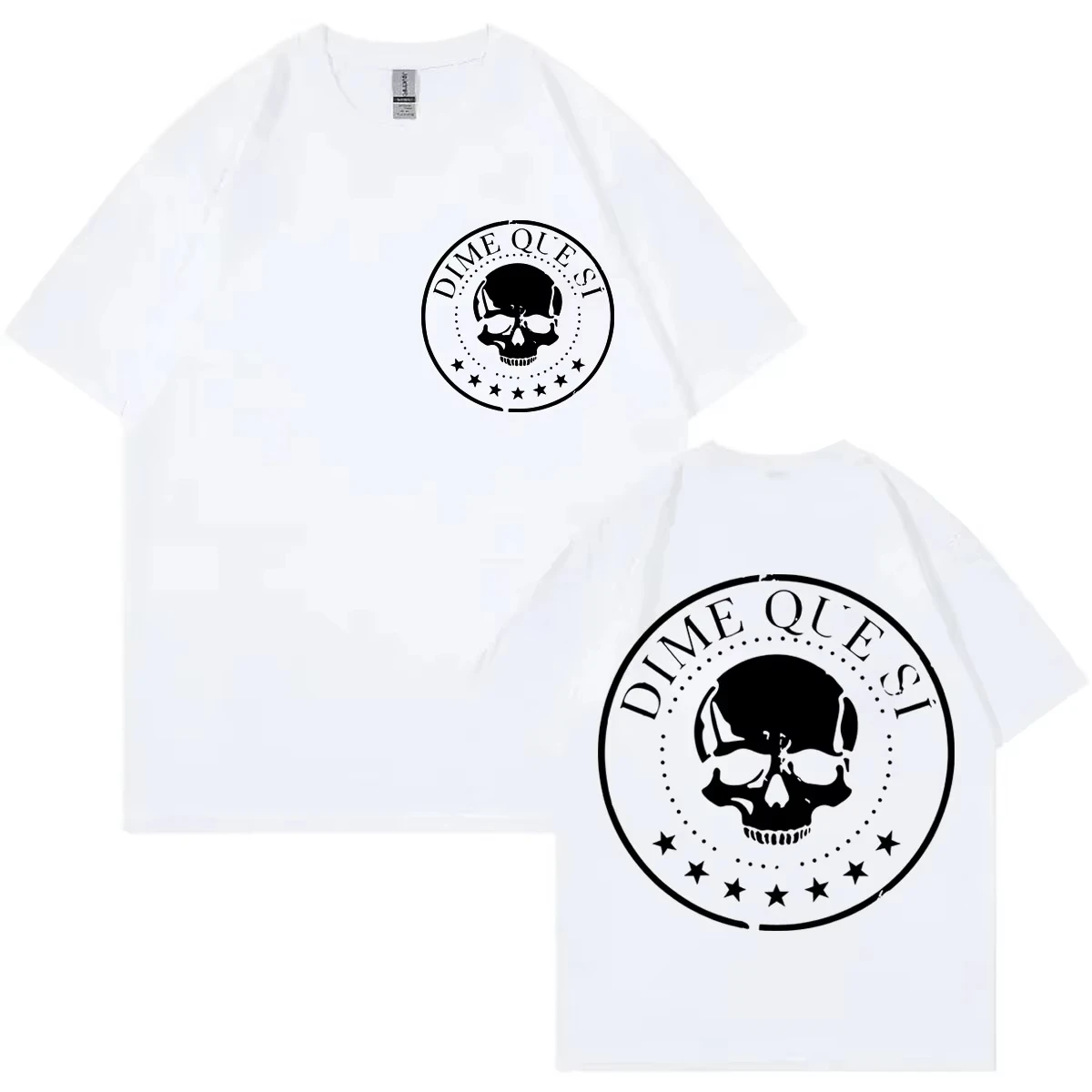 남녀 힙합 빈티지 티셔츠 래퍼 나토스 이 와오르 히호스 데 라 루이나 앨범 머치 티셔츠 여름 캐주얼 루즈 코튼 티셔츠