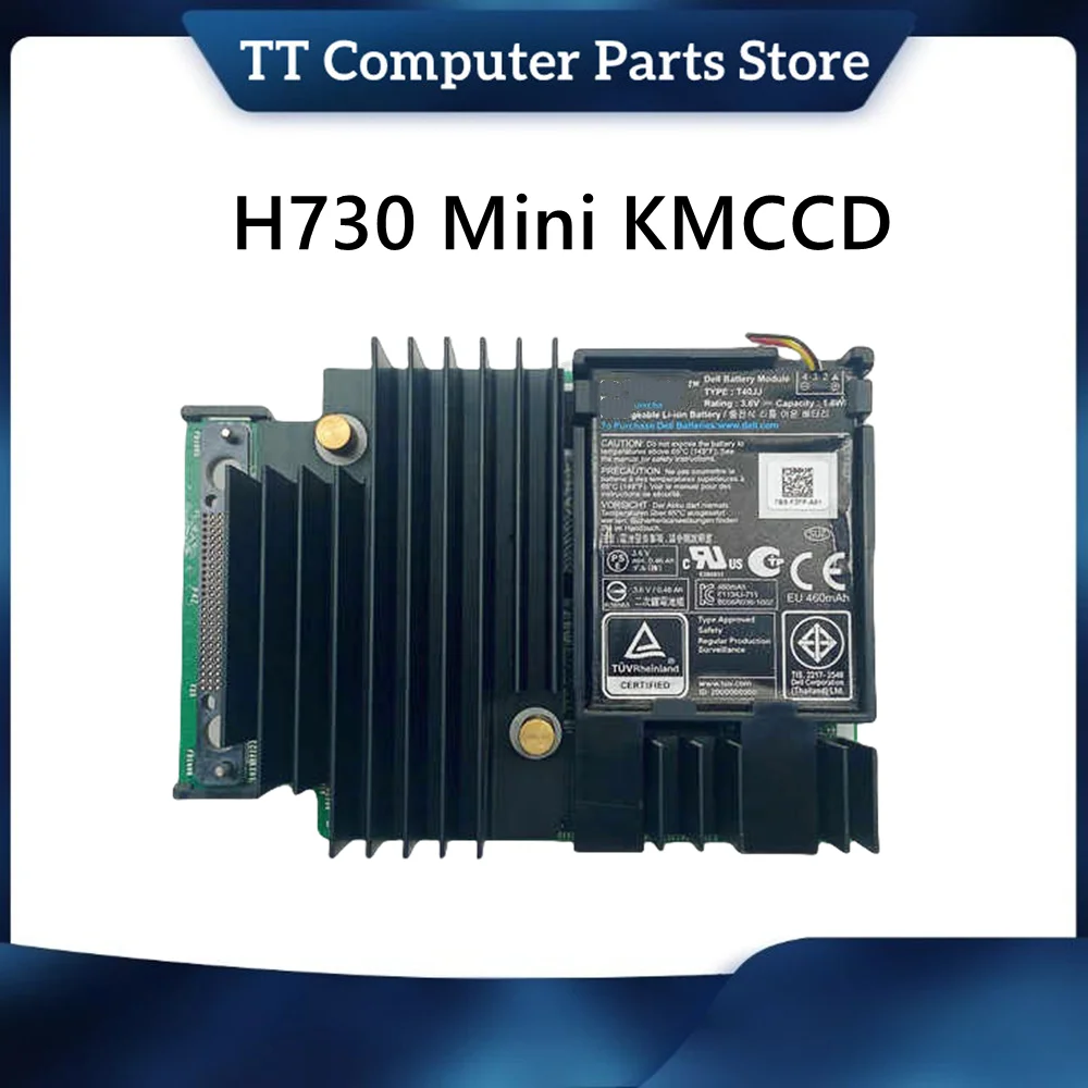 TT Original H330 H730 Mini Perc 0KMCCD KMCCD GDJ3J 0GDJ3J For DELL R430 R530 R630 R730 Mono RAID Controller 12G SAS Array Card