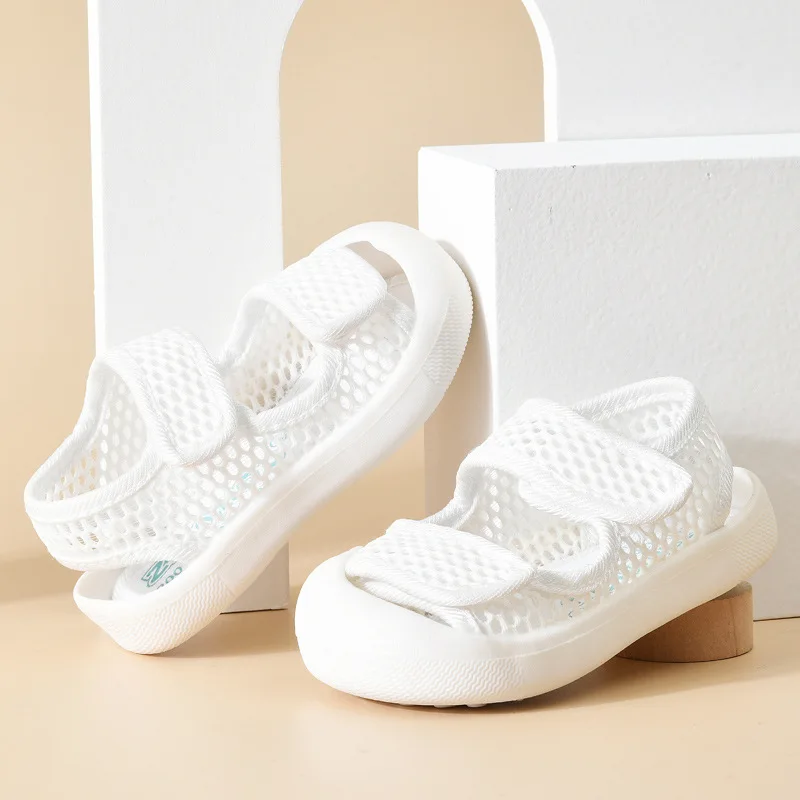 Baby Cloth Sandals Women Summer Baby Shoes New Toddler Shoes Baby Shoes One Year Old Baby Boy and Infant Mesh Surface Shoes