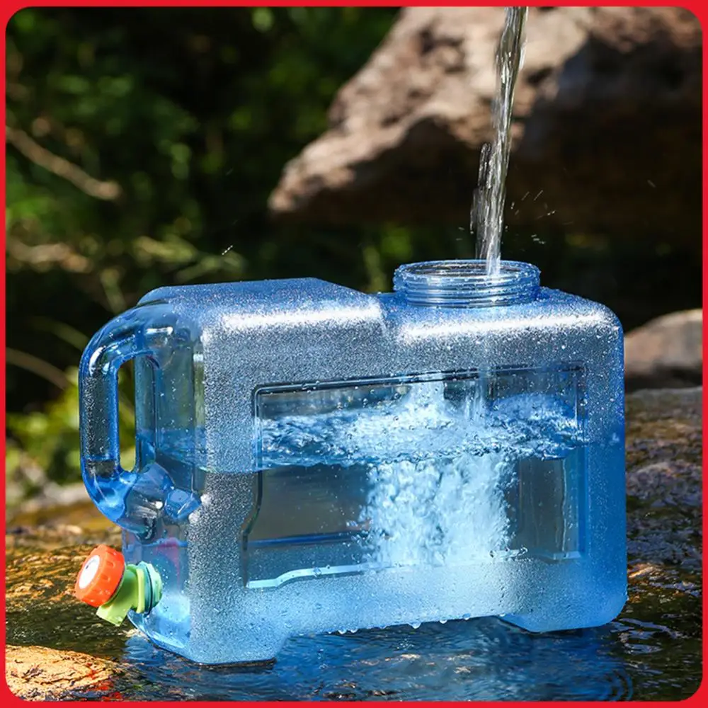 

Ведро для хранения воды объемом 12 л с краном, портативный контейнер для воды большой емкости для кемпинга, походов, путешествий, экстренных ситуаций