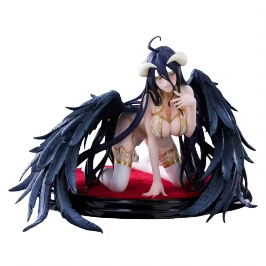 جديد 15 سنتيمتر أفرلورد ألبيدو الملابس الداخلية الشكل 1/7 كلاينيل أنيمي فتاة البلاستيكية عمل الشكل لعبة ألبيدو تمثال الكبار جمع نموذج دمية