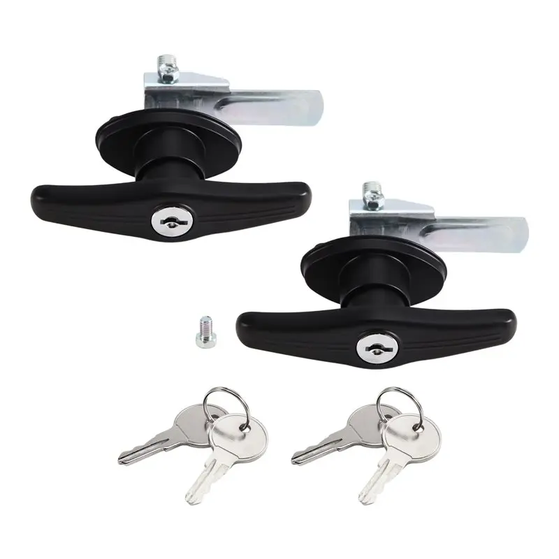AAAN-Truck Cap Locking T-Handle Latch For Truck Camper Shells Trailers