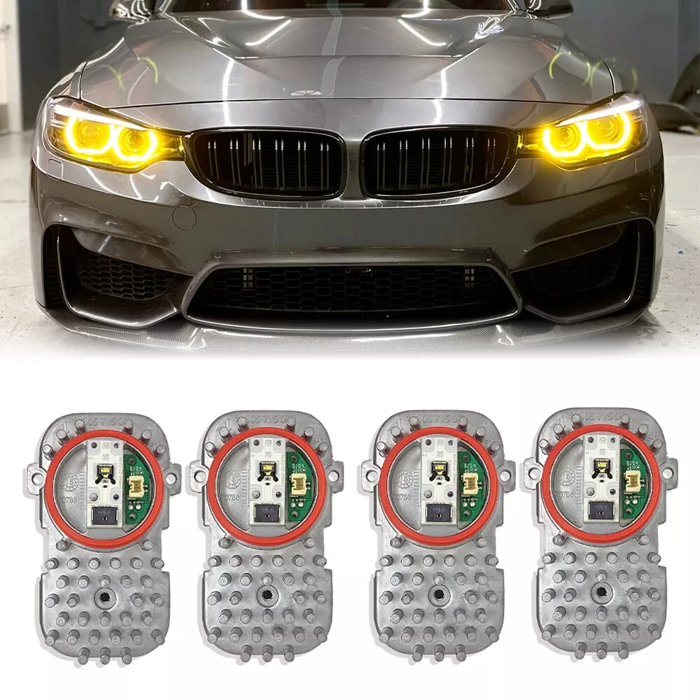 Xenon-Scheinwerfer Weiß-Gelbes Tagfahrlicht-Modul für BMW F80 M3 F82 M4 F32 Altes Modell 10-19 X3 X4 X5 X6 E70 63117263051 – Detail 1