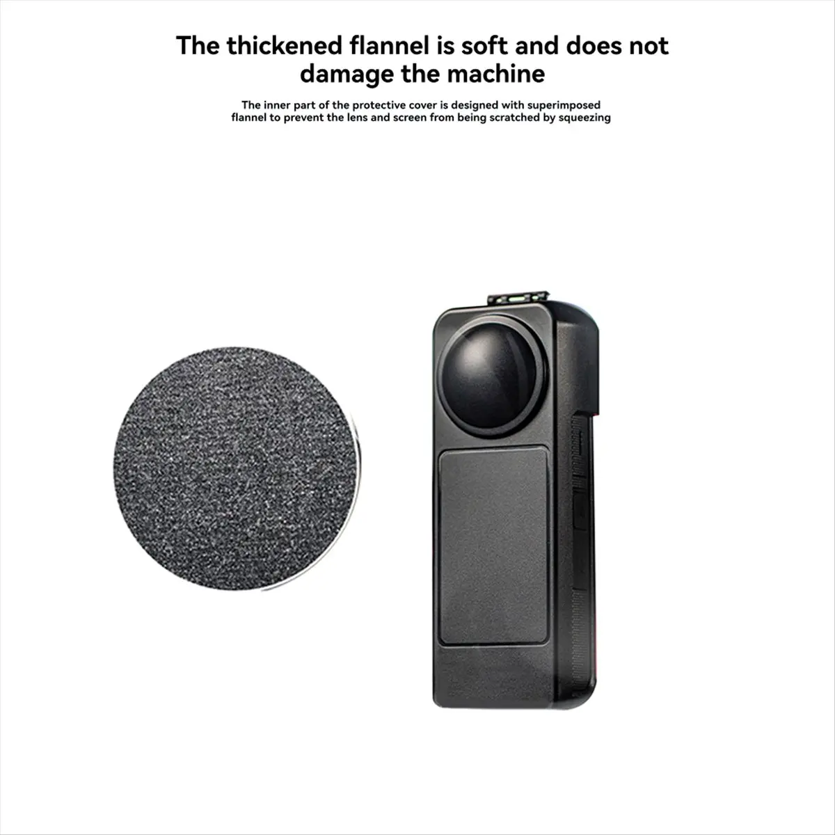 goodDT 2in1 Lens Screen Protector for Insta360 X5 X4 Dustproof Anti-Scratch Full Coverage Lens Case Accessories for Insta360 X5