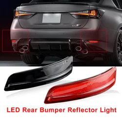 2X LED Rear Bumper Reflector Brake Tail Lights For Lexus ES300h ES350 GS200t GS300 GS350 GS450h F Sport For Toyota Corolla E180