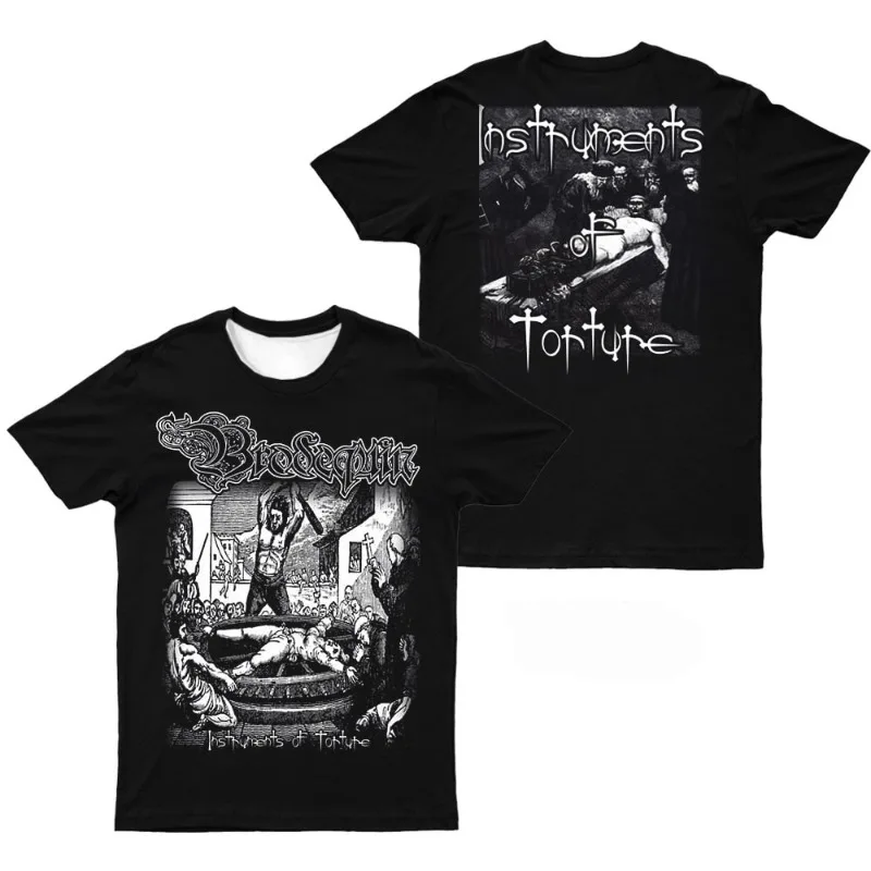 

2025 New 3D Printed Quick Drying T-shirt, Fashionable Neutral T-shirt