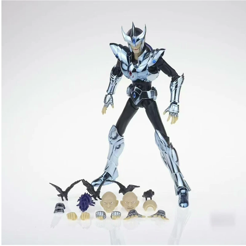 

Original 100% Saint Clothes Myth Silver Saint EX Crow Model Toys Collection Birthday Gifts Ornaments Studio Action Dolls