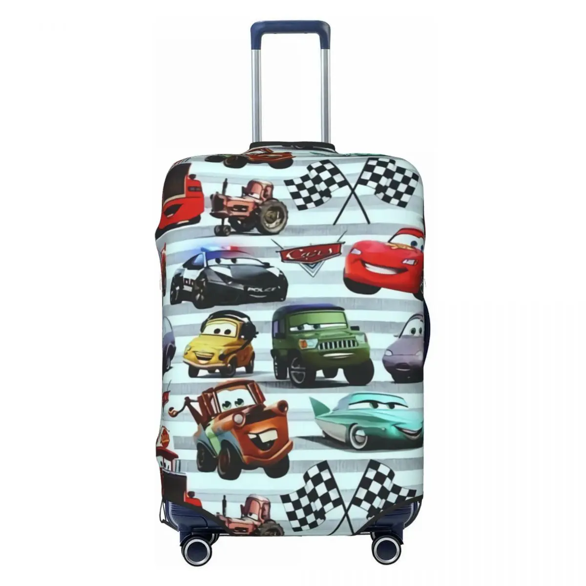 

Изготовленный на заказ чехол для багажа с молнией McQueen, защитный чехол для багажа, моющиеся чехлы для дорожных чемоданов