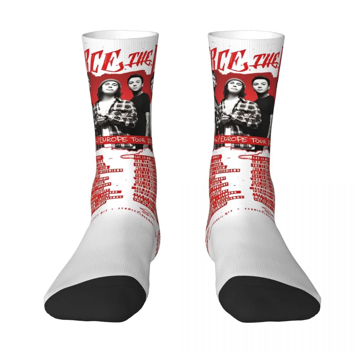 Unisex Pierce The Veilsd Album Metal Band Accessories Socks Rock Band Cozy Socks Super Soft For Casual Wear