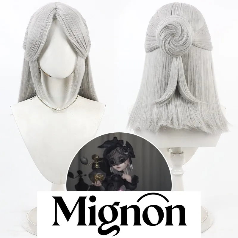 

Identity V Deadly Grace Парфюмерный парик для косплея съемные булочки игровая кожа подарок на Хэллоуин