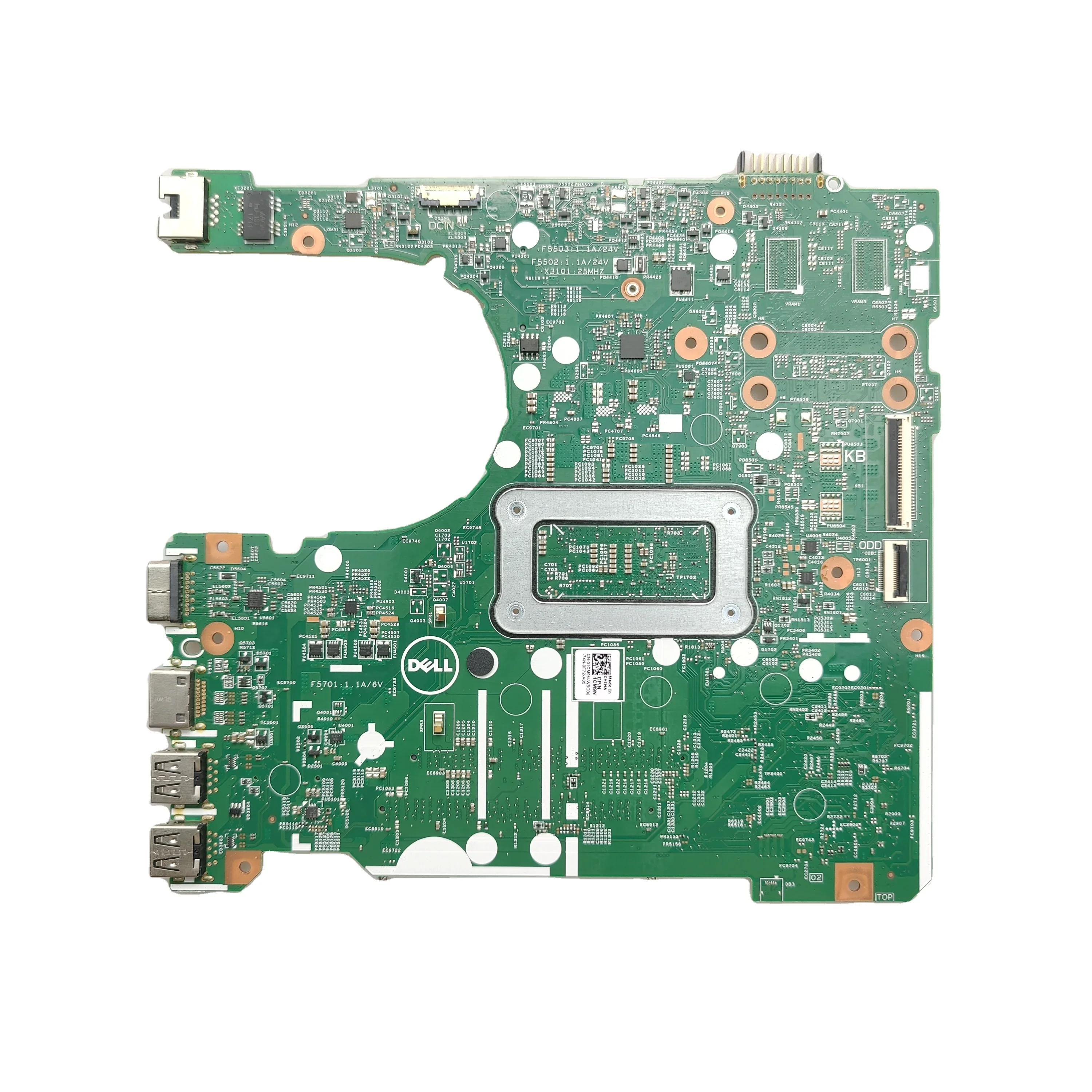 CN-01CM9N Mainboard FOR Dell Inspiron 15 3568 3468 Laptop Motherboard i3-7100U DDR4 01CM9N 1CM9N