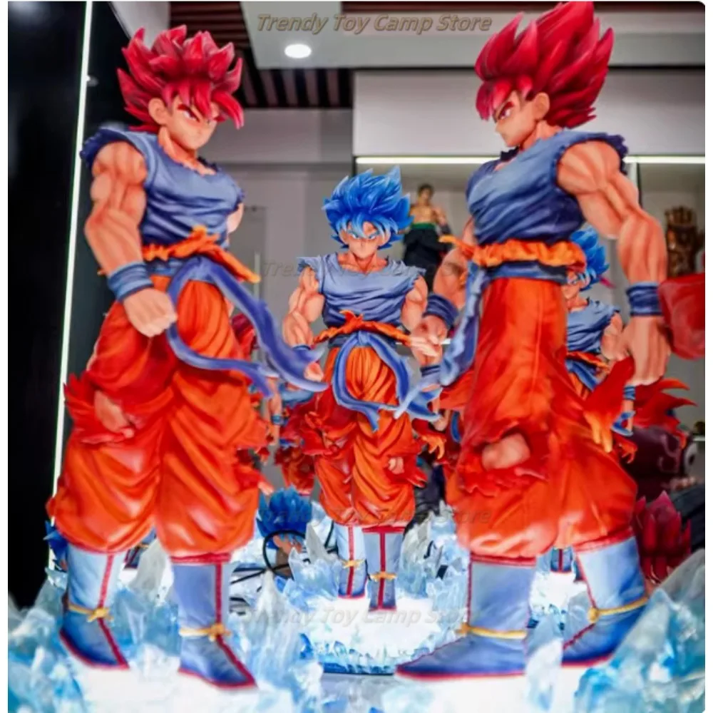 

32cm/12.6in Anime Dragon Ball Z Figure Super Saiyan Goku Action Figures Pvc Statue Desktop Ornamen Collection Model Toys Gifts