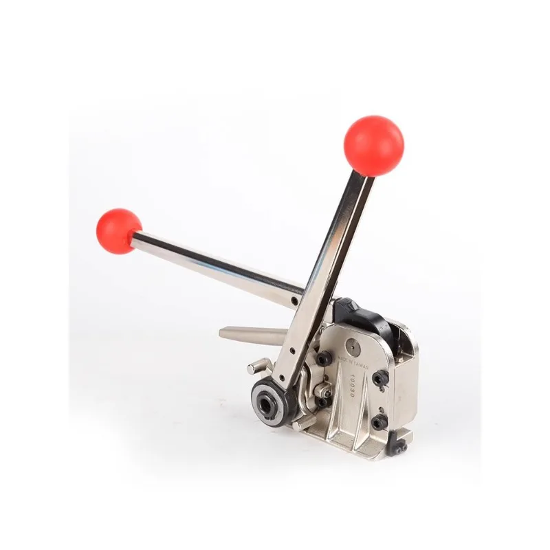 MH32A manual steel belt baler strapping belt tightening integrated steel belt buckle-free baler tensioner MH35