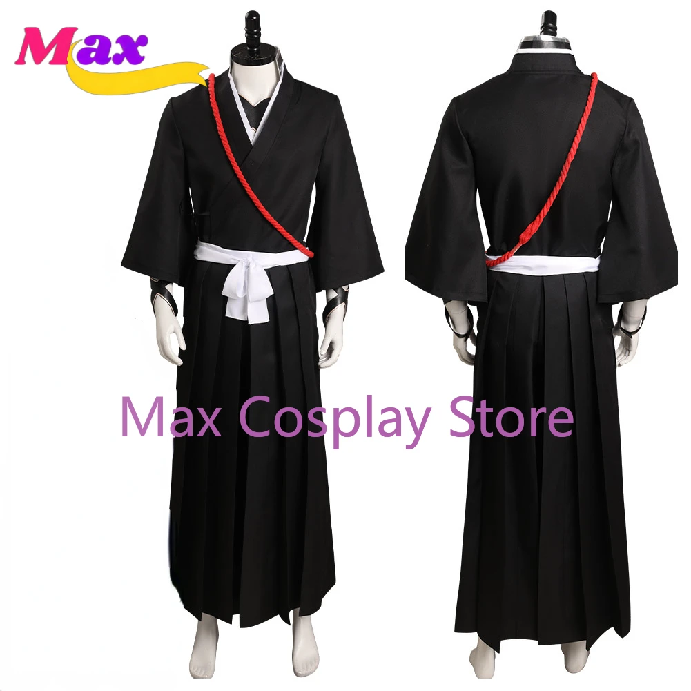 Max Cos Kurosaki Ichigo Cosplay Costume Outfits Halloween Carnival Suit Custom size