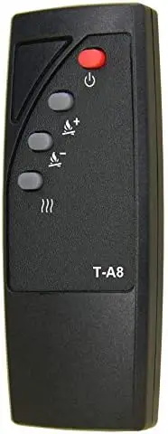 

Сменный пульт дистанционного управления для каминов Twin Star, ClassicFlame, Dura Flame - совместим с моделью T-A8