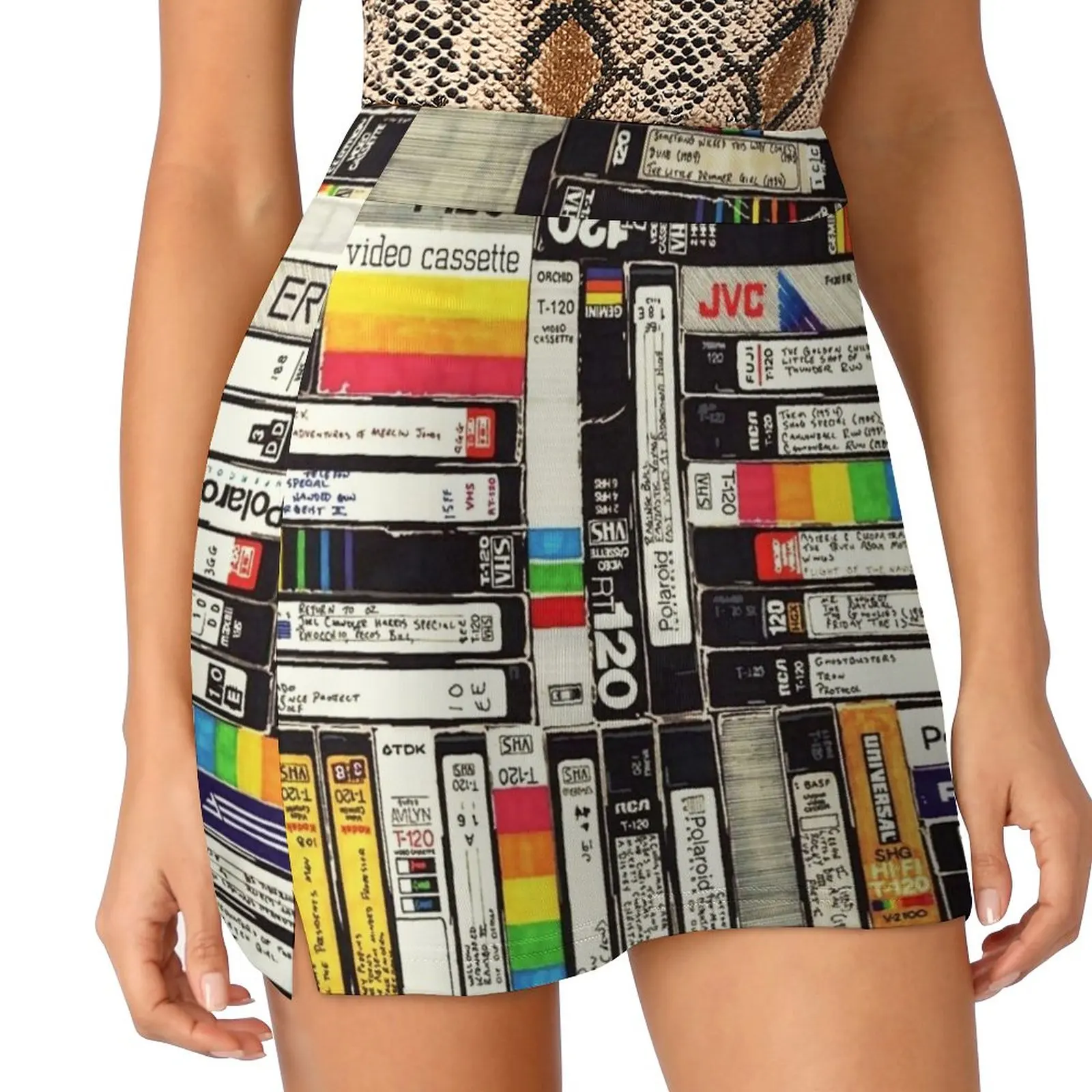 

VHS cassette Light Proof Trouser Skirt kawaii skirt Skirt for girls