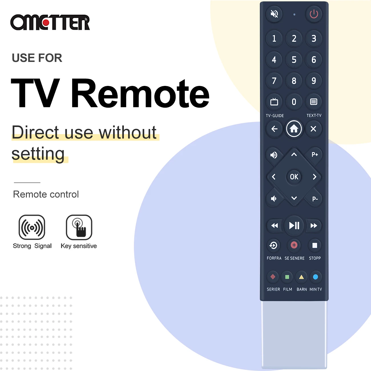 جهاز تحكم عن بعد صوتي جديد لريكس TV SMART boks II SMART-Boks III 4MOD1152 قوي SRT8956 SRT8955