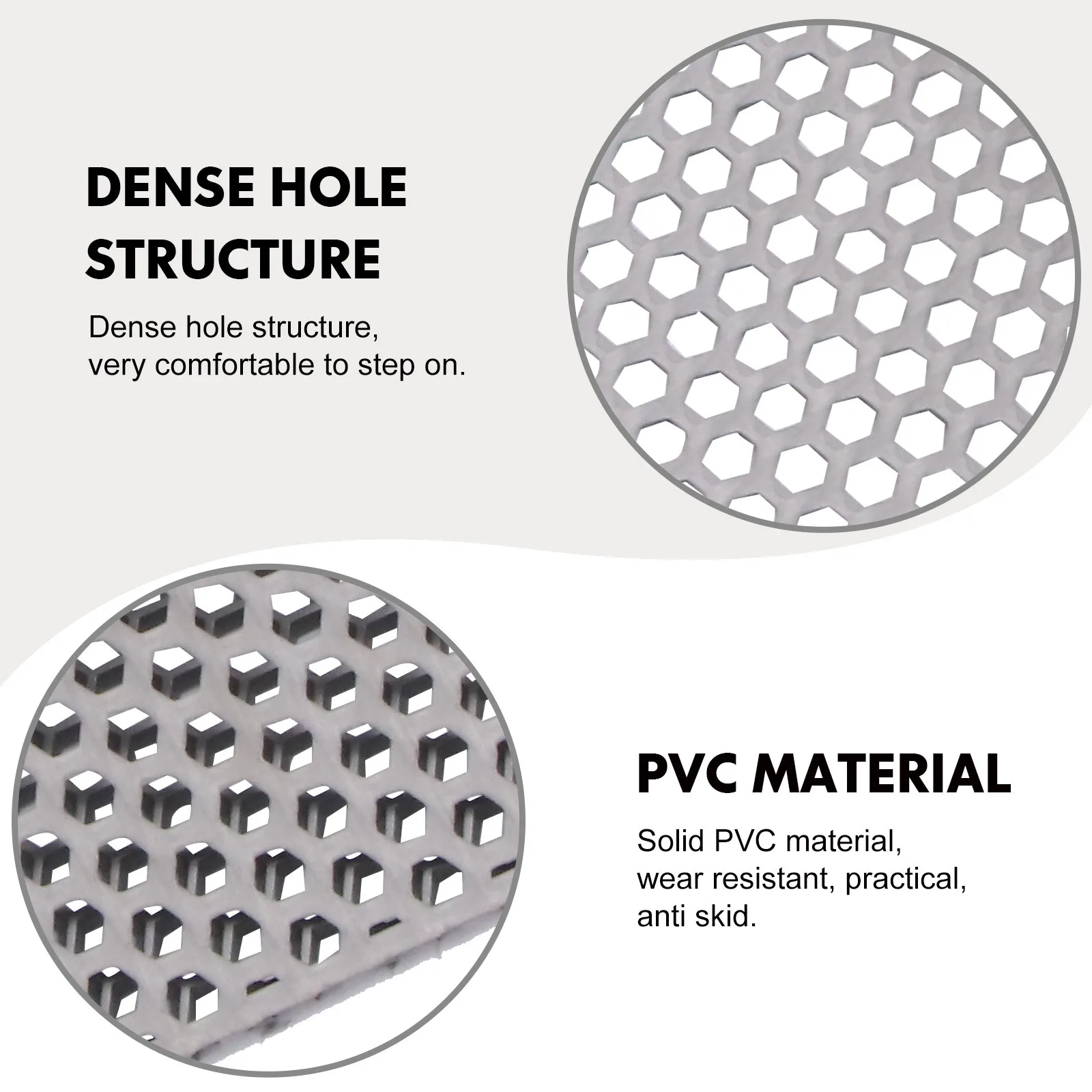 

1pc Leak-Proof Pet Mat Durable Drainage Pad For Dog Cage Base Urine Drain Mesh Non-Slip Pet Cage Accessory Outdoor