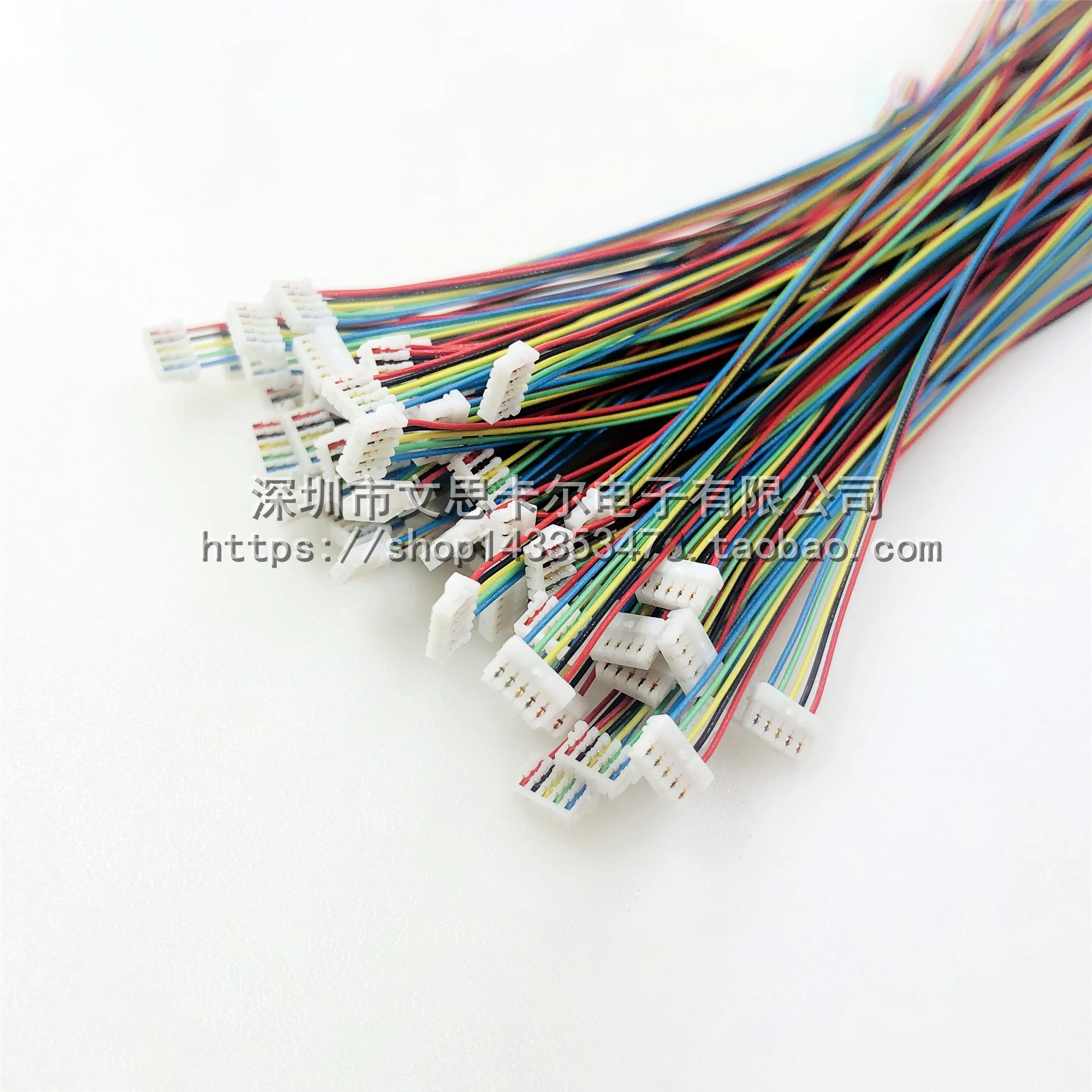 10PCS 0.8mm Single/Double End Cable Wire 100mm 200mm 300mm 32AWG 2P 3P 4P 5P 6P 7P 8P 10P 0.8mm Pitch Connector Cable