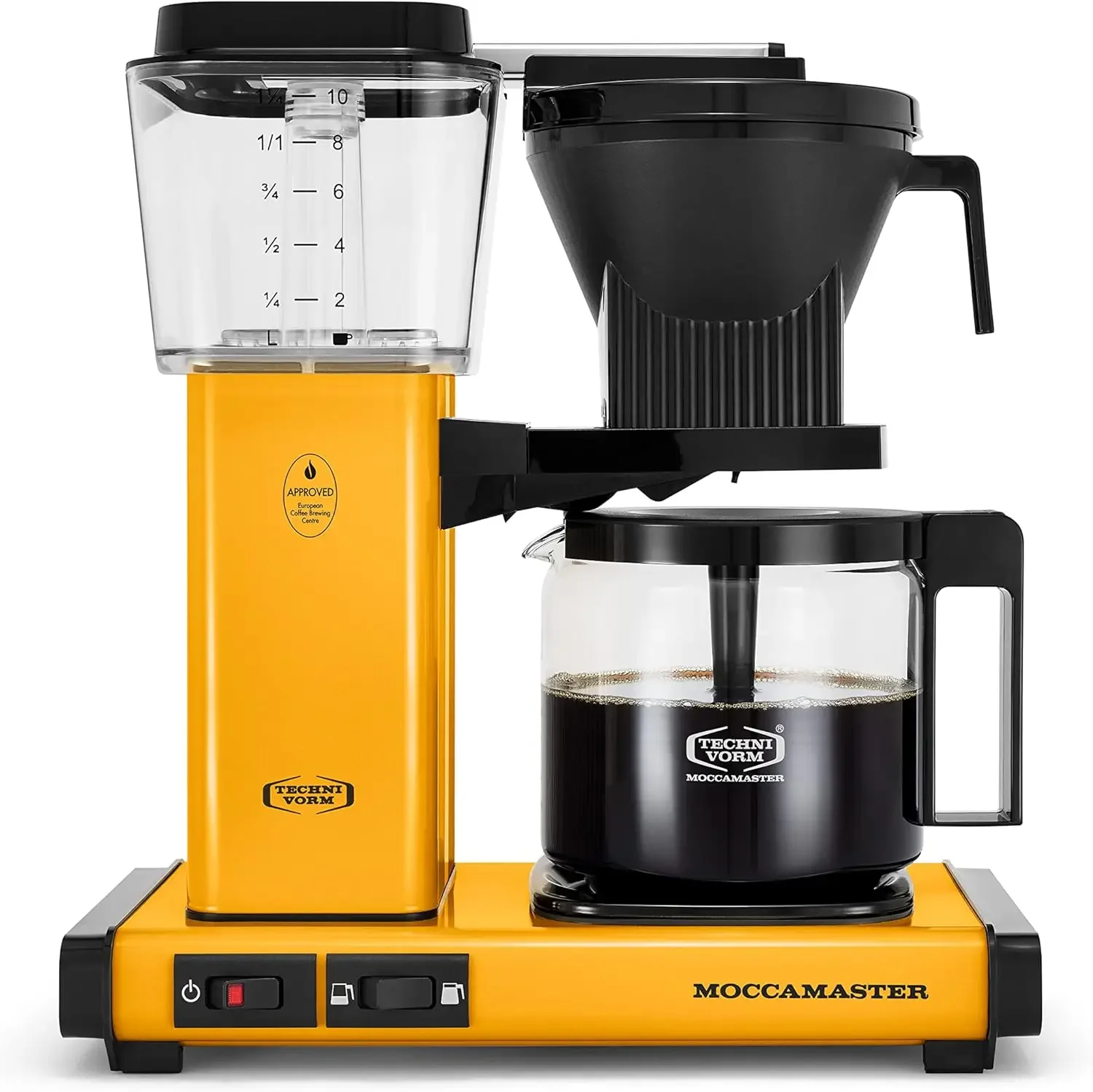 

Кофеварка Technivorm Moccamaster 53942 KBGV на 10 чашек, желтый перец, 40 унций, 1,25 л